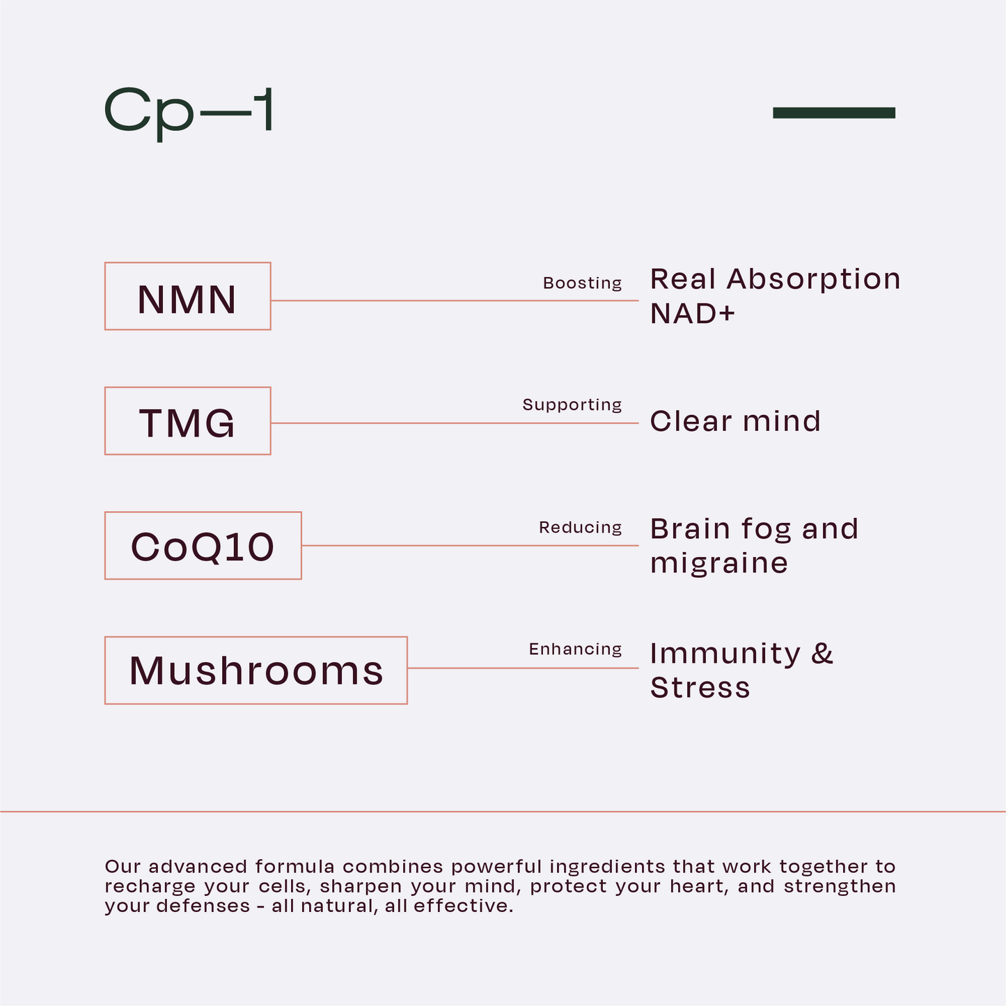 CP-1 NAD+ Advanced Supplement